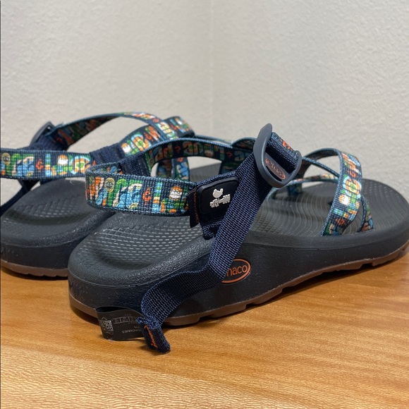 Men’s Chaco Summer of 69 Z/Cloud 2 Sandal Woodstock Peace & Love Print Size 11 - Picture 8 of 16